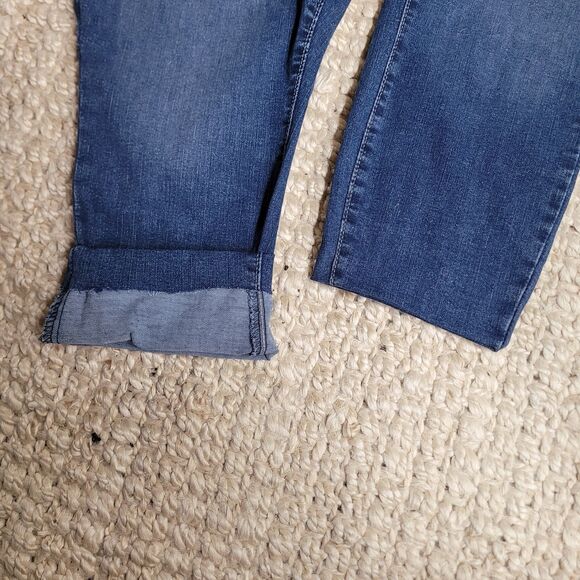 Levi 20S 35x23 Signature Gold Label Levi Strauss Totally Shaping Straight Capri - Picture 4 of 13